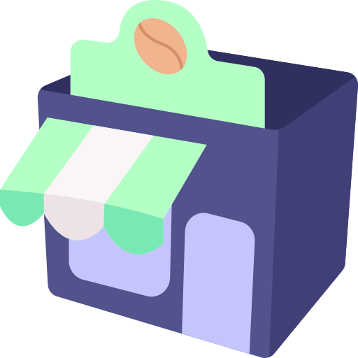 Кофейный магазин бесплатно иконка