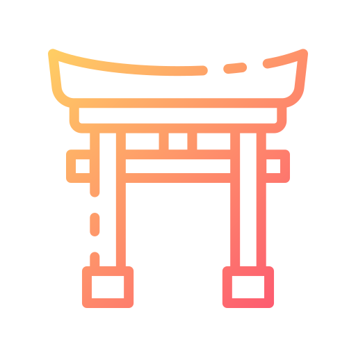 puerta torii icono gratis