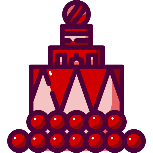 pastel de cumpleaños icono gratis