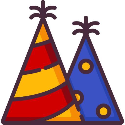 sombrero de fiesta icono gratis