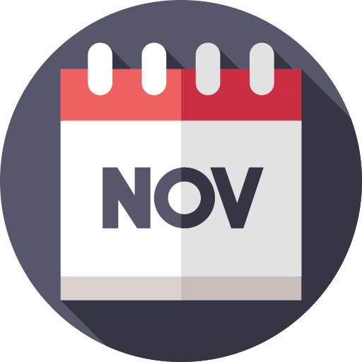 noviembre icono gratis