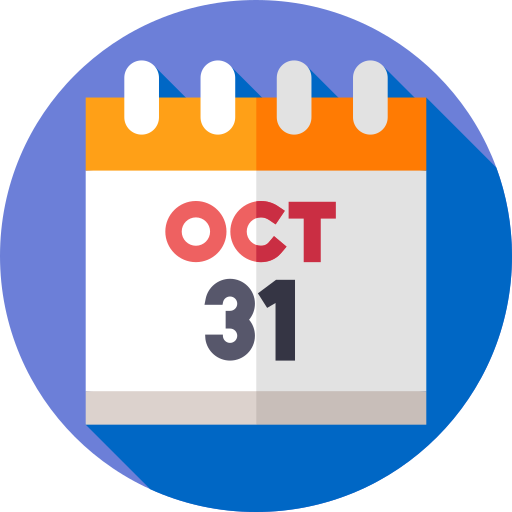 octubre icono gratis