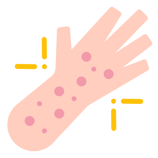 urticaria icono gratis