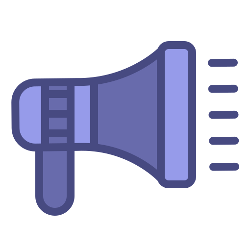 Megaphone free icon Megaphone free icon