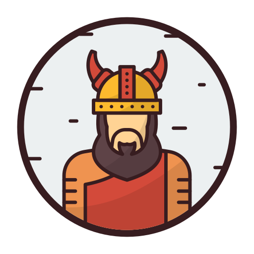 Barbarian Generic Outline Color icon