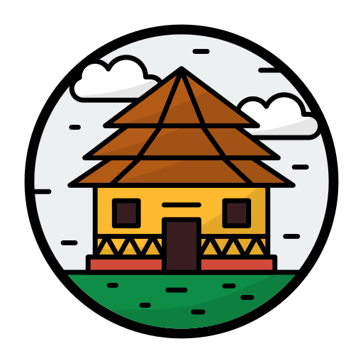 african hut clipart