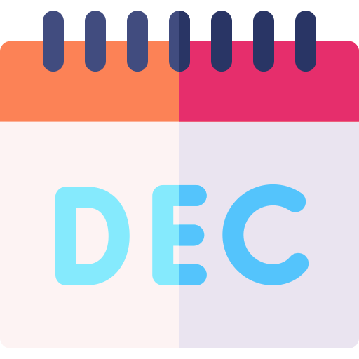 diciembre icono gratis