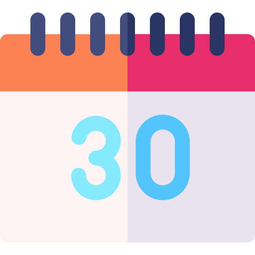 30 dias icono gratis