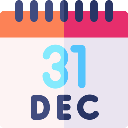 December Basic Rounded Flat icon