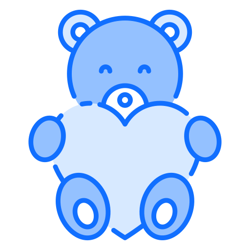 oso de peluche icono gratis