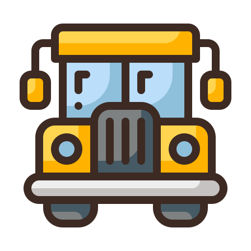 Bus school Generic Outline Color icon