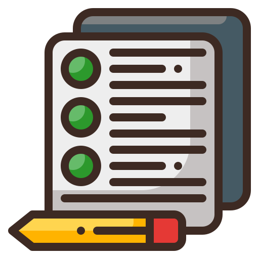 Exam Generic Outline Color icon