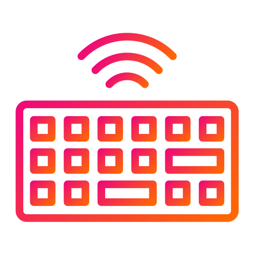 teclado inalambrico icono gratis