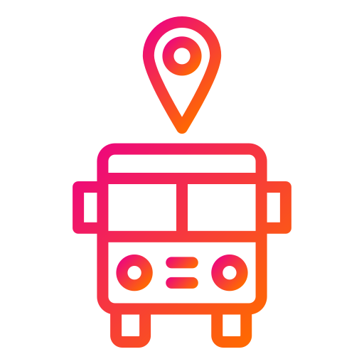 estación de autobuses icono gratis