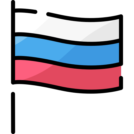 Russia Flag Vector Icons free download in SVG, PNG Format