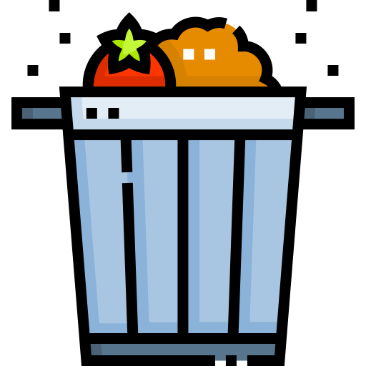 wasting food clipart