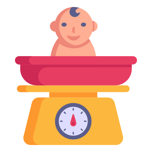 Baby weight - Free kid and baby icons