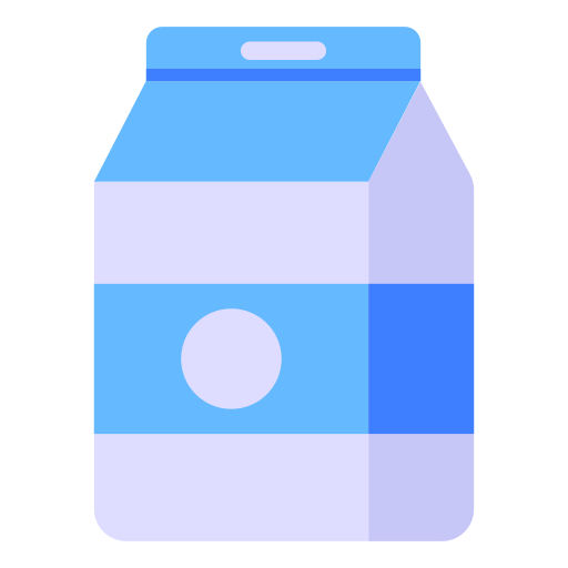 Milk carton Generic Flat icon