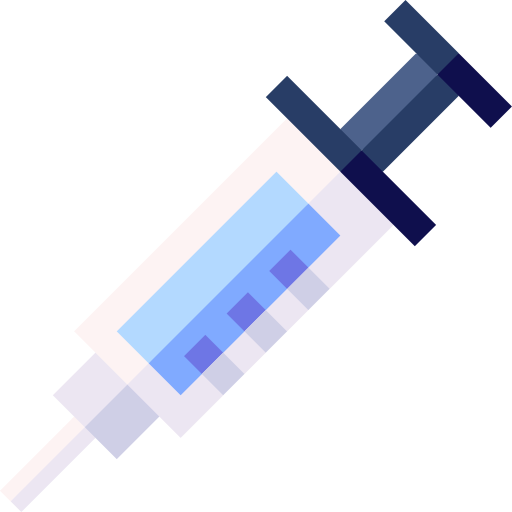 Syringe Basic Straight Flat icon