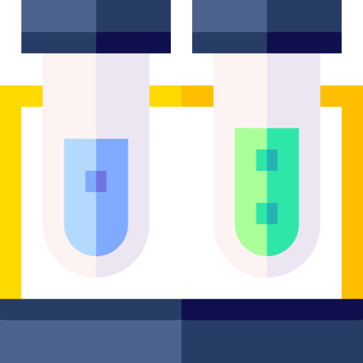 Test tube Basic Straight Flat icon