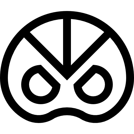 máscara icono gratis