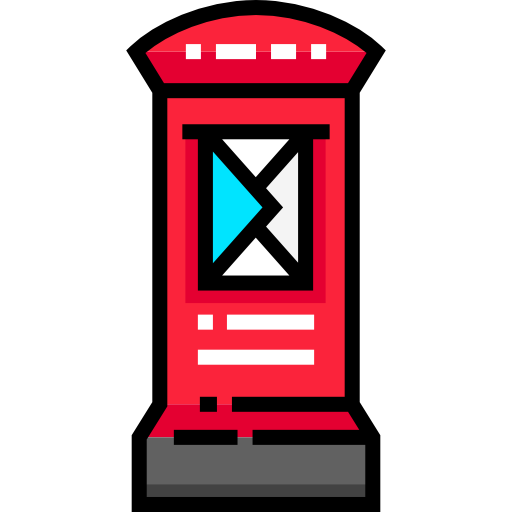 Postbox free icon Postbox free icon