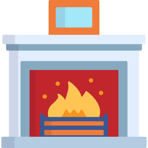 Fireplace Special Flat icon