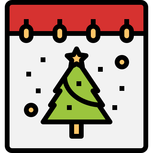 día de navidad icono gratis