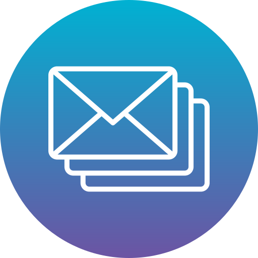 Email Generic Flat Gradient Icon