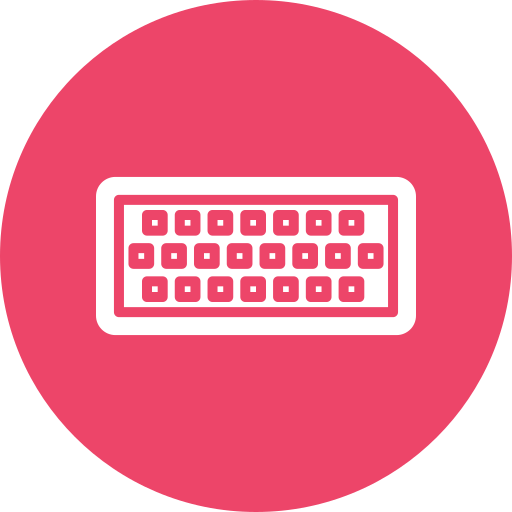 Keyboard Generic Circular icon