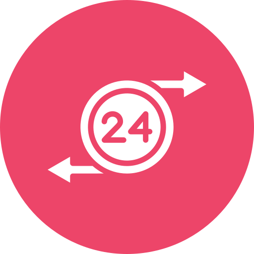 24 horas grátis ícone