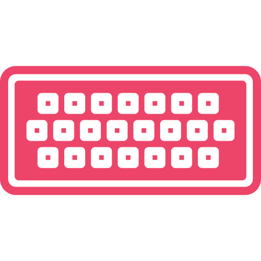 teclado icono gratis