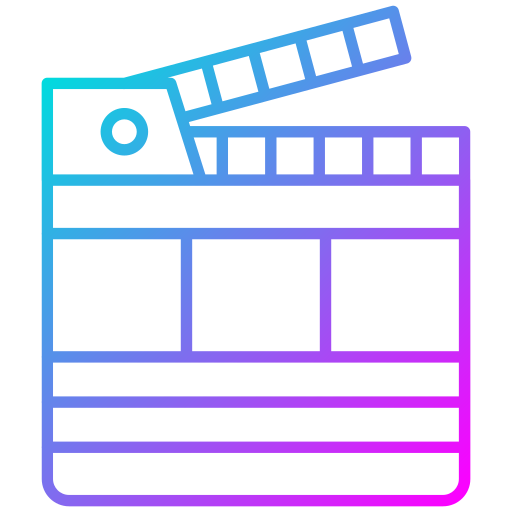 Clapperboard Generic Gradient icon