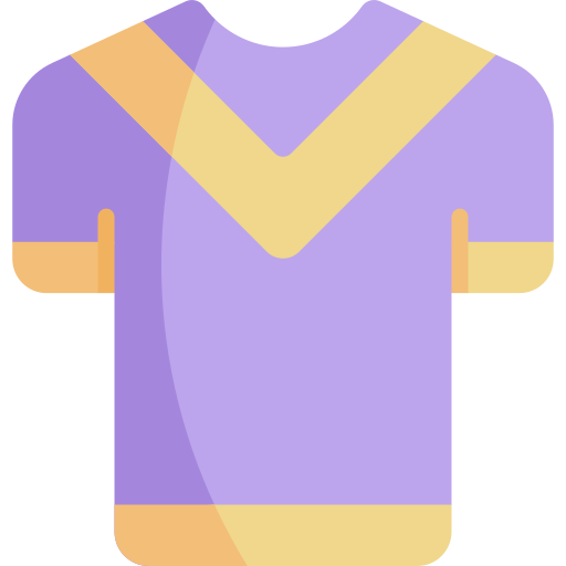 camiseta de manga corta icono gratis