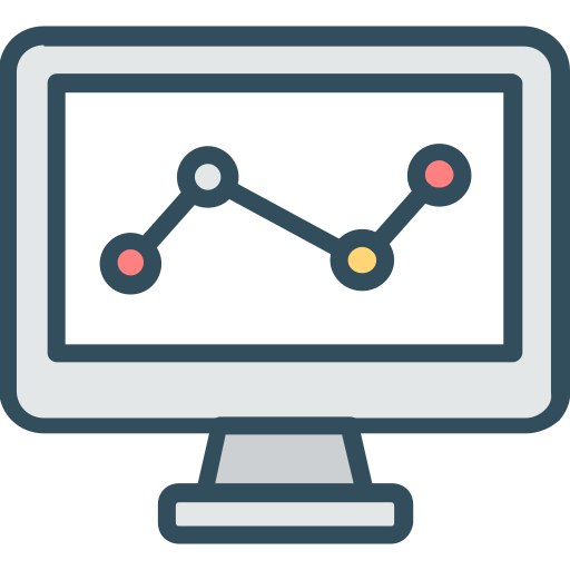 análisis de datos icono gratis