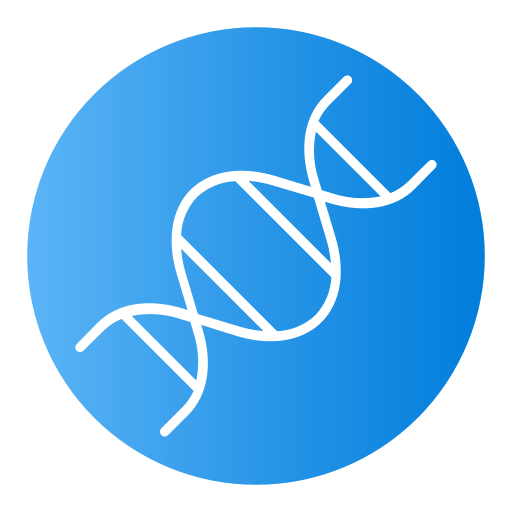 Dna Generic Flat Gradient icon