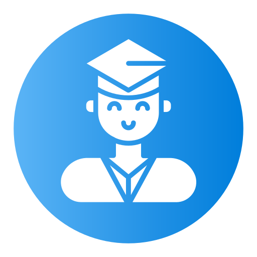 Graduated free icon Graduated free icon