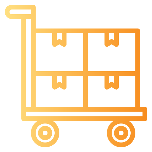 carro de mano icono gratis