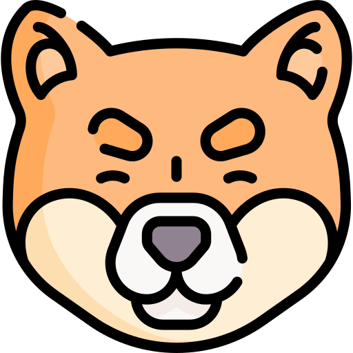 shiba inu icono gratis