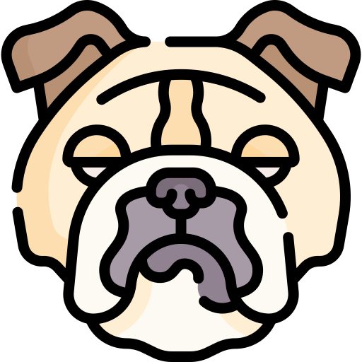 buldog icono gratis