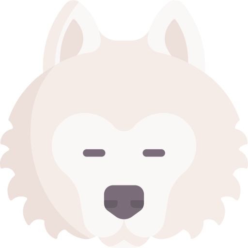 samoyedo icono gratis