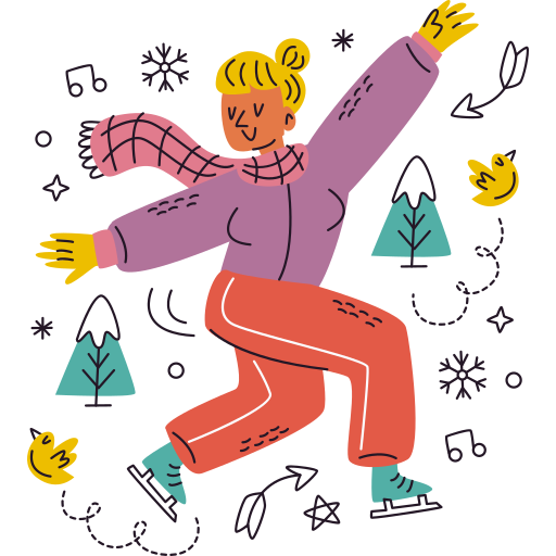 wintersport kostenlos Sticker wintersport kostenlos Sticker