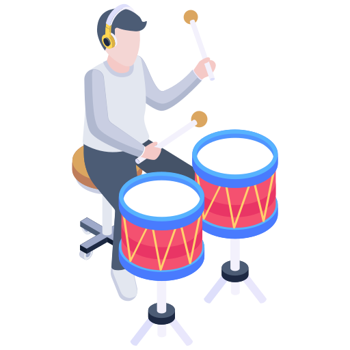 Drum free icon Drum free icon