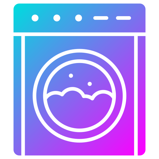 Laundry machine Generic Flat Gradient icon