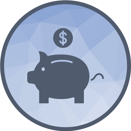 Piggy bank free icon