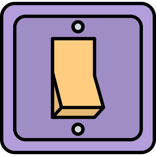 Button Generic Outline Color icon