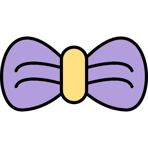 corbata de moño icono gratis