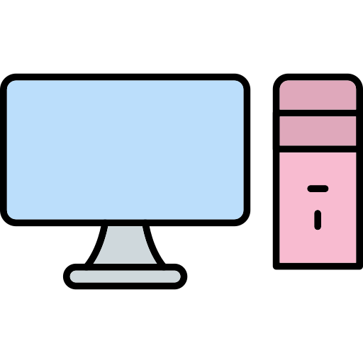 ordenador personal icono gratis