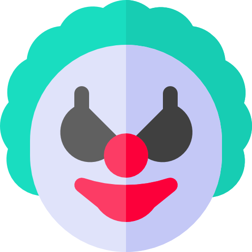 payaso icono gratis