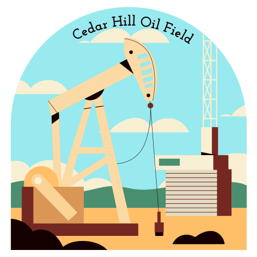 Ölfeld kostenlos Sticker